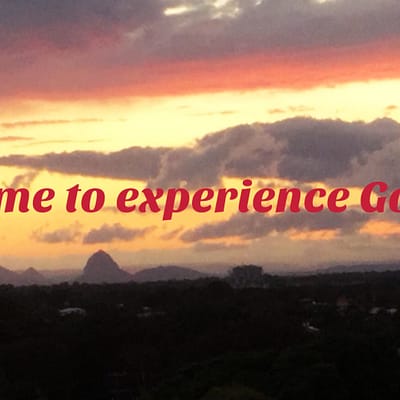 Time to experience God