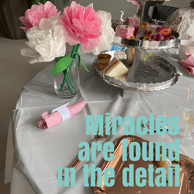 Miracles are found in the detail