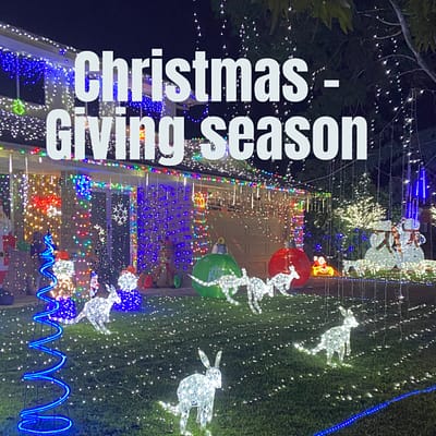 Christmas – giving season
