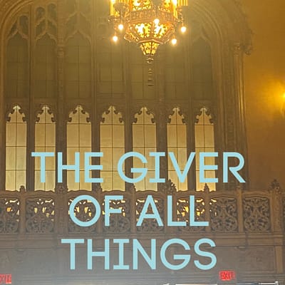 The giver of all things